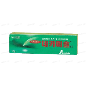 데카미솔연고 10g/튜브