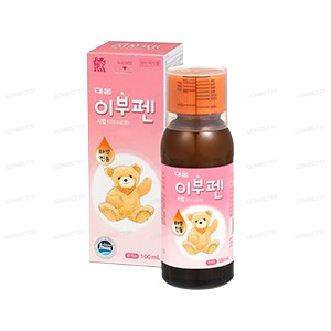 대웅이부펜시럽 100mL/병