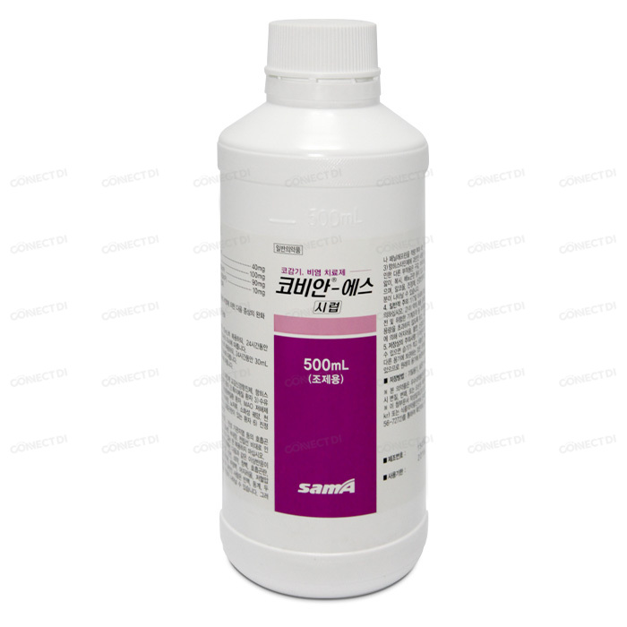 코비안에스시럽 500mL/병