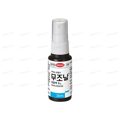 무조날외용액1% 30mL/병