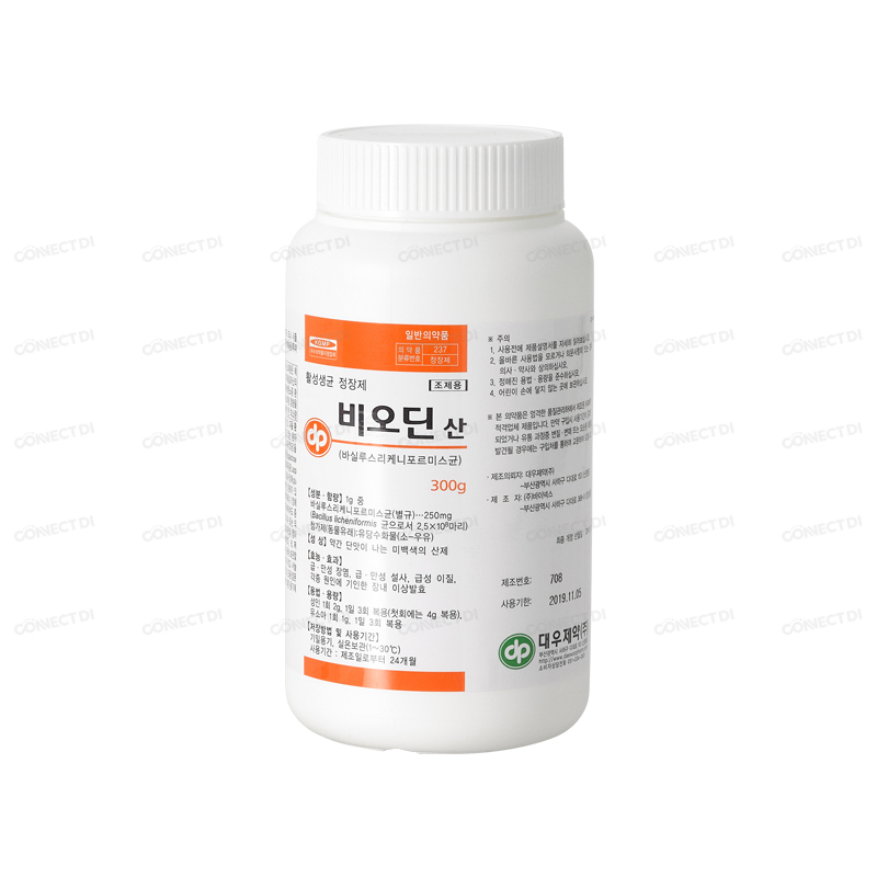 비오딘산 300g/통