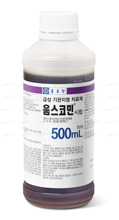 움스코민시럽 500mL/병