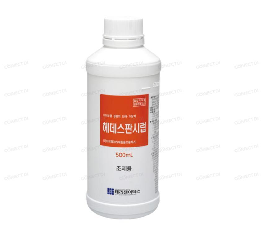 헤데스판시럽 500mL/병