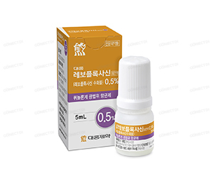 대웅레보플록사신점안액0.5% 5mL/병