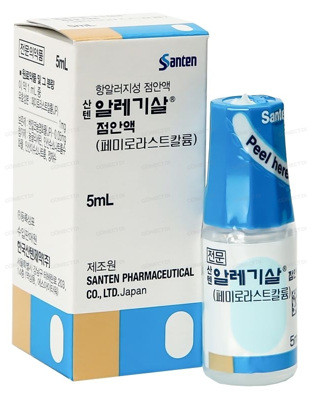 산텐알레기살점안액 5mL/병