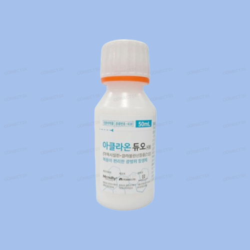 아클라온듀오시럽 50mL/병