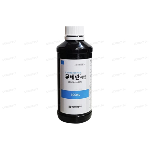 뮤테란시럽 500mL/병