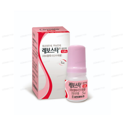 레보스타점안액1.5% 5mL/병