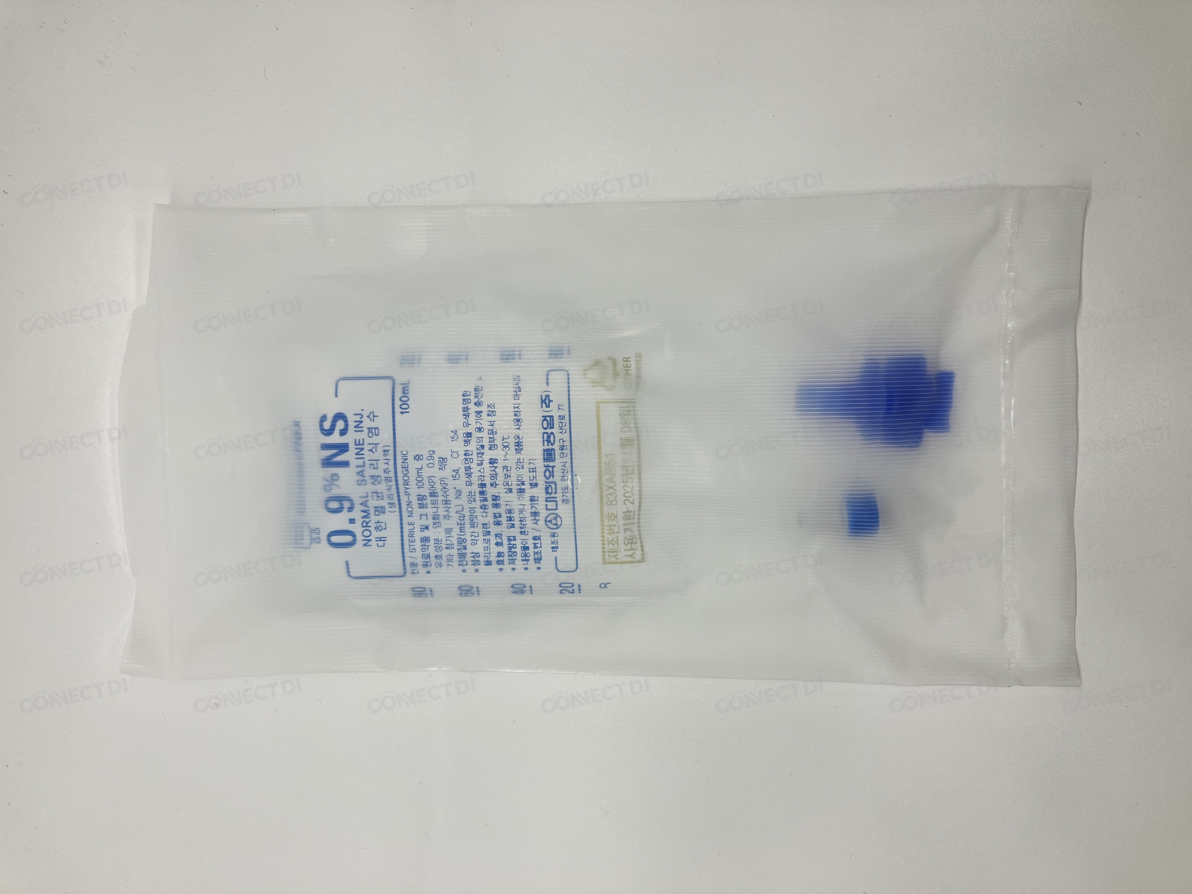대한멸균생리식염수 100mL/백