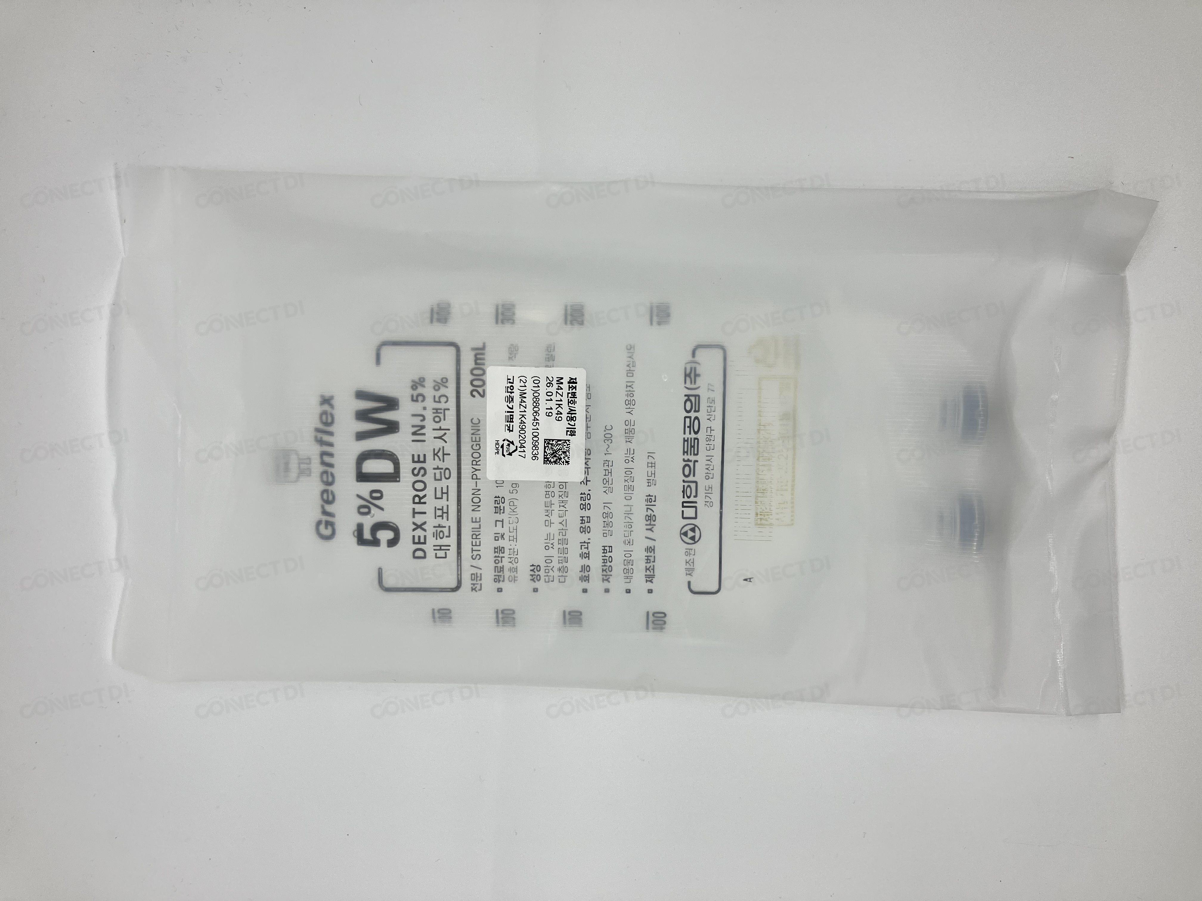 대한포도당주사액5% 200mL/백