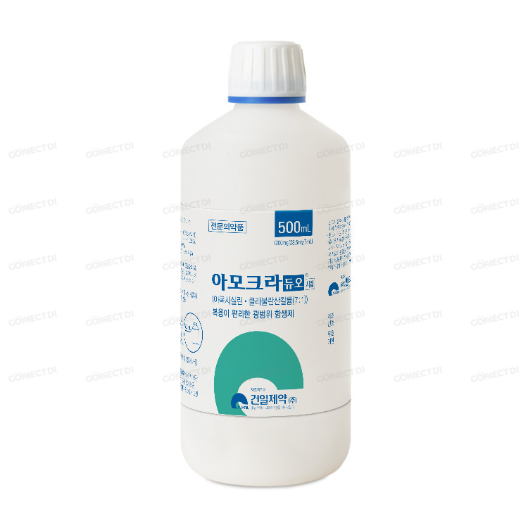 아모크라듀오시럽 500mL/병