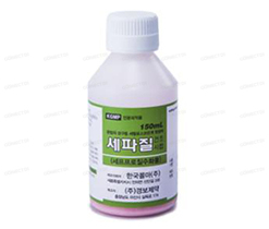 세파질건조시럽 150mL/병