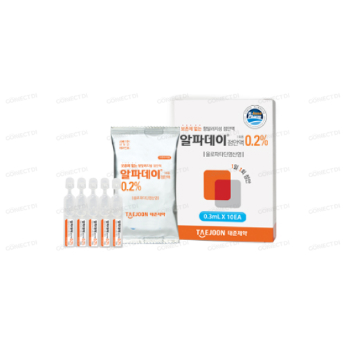 알파데이점안액0.2% 0.3mL/관