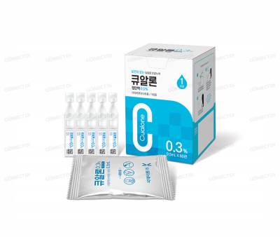 큐알론점안액0.3% 0.5mL/관