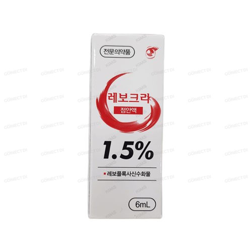 레보크라점안액1.5% 6mL