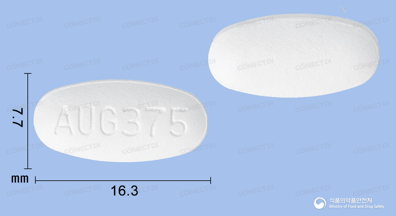 오구멘틴정 375mg