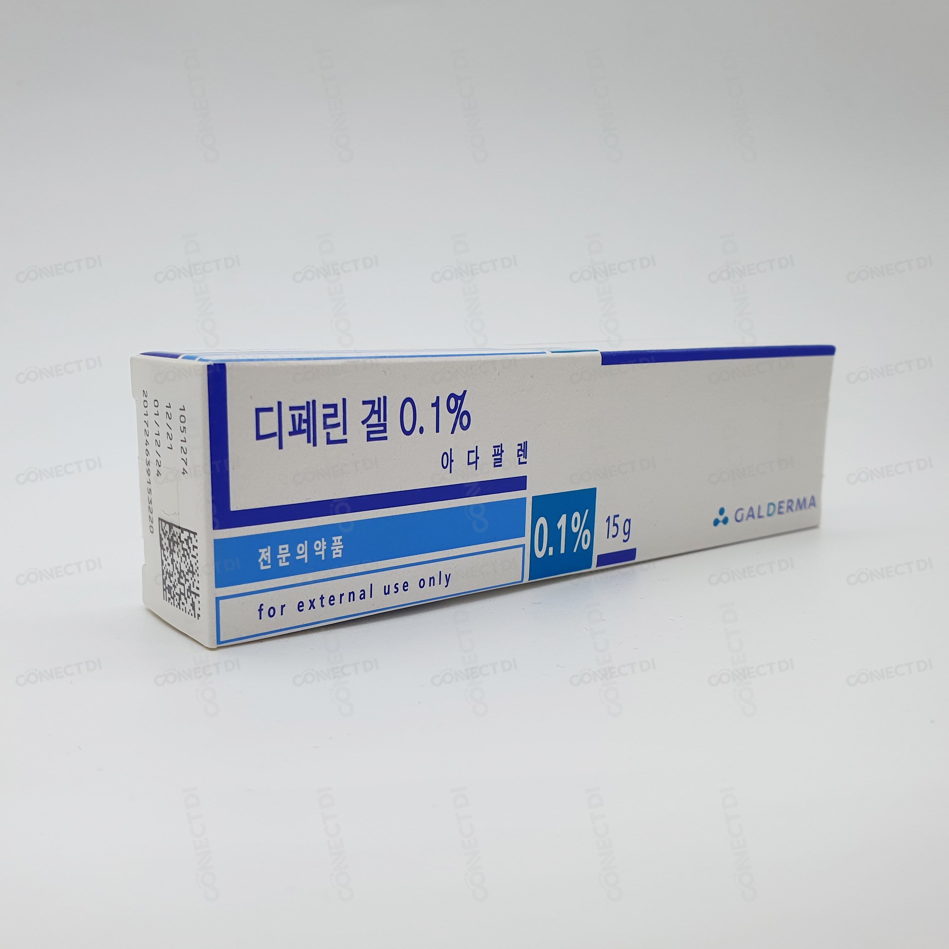 디페린겔 0.1% 15g/튜브
