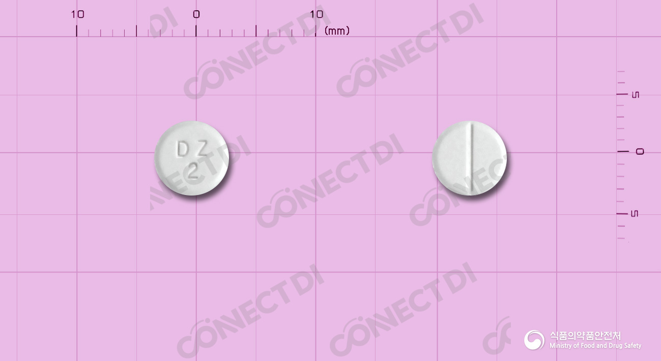 명인디아제팜정 2mg