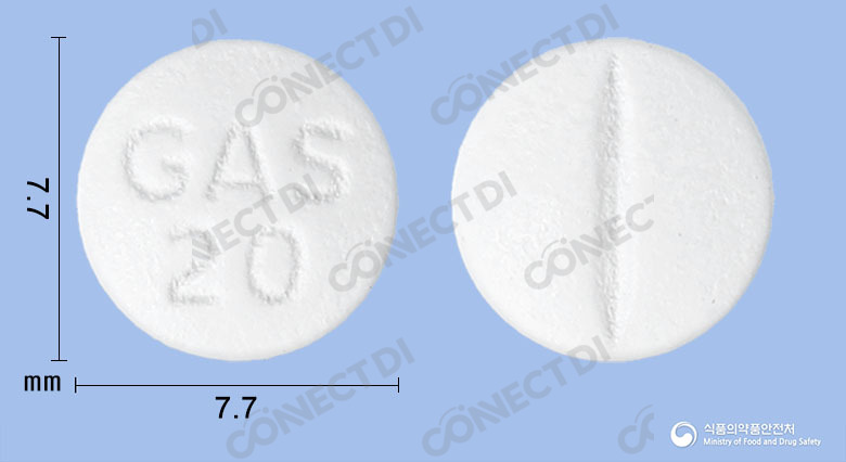 동아가스터정 20mg