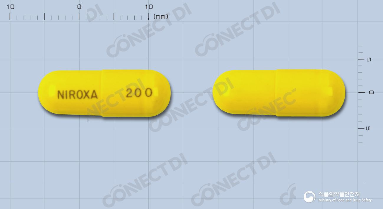 니록사캡슐 200mg (수출용)
