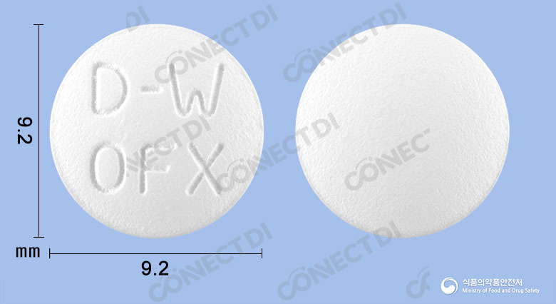 동화오플록사신정 100mg