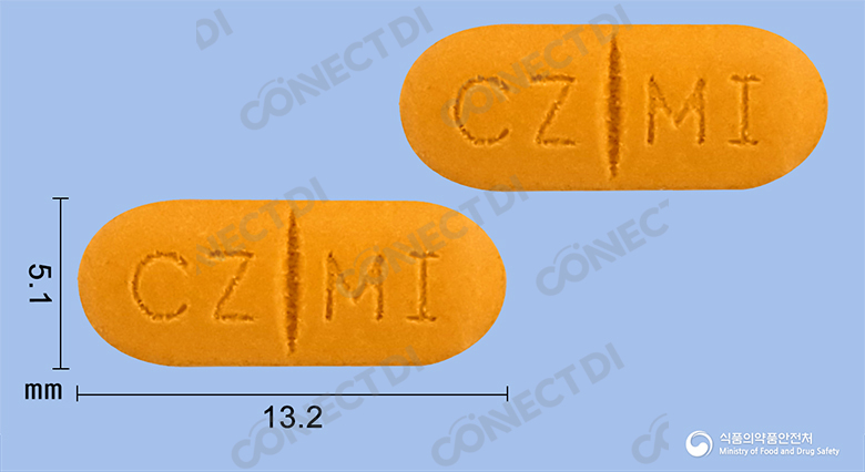 카마제핀씨알정 200mg