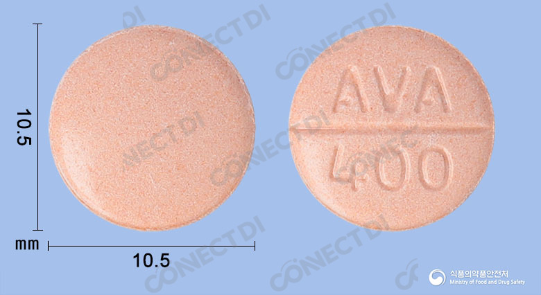 에크로바정 400mg