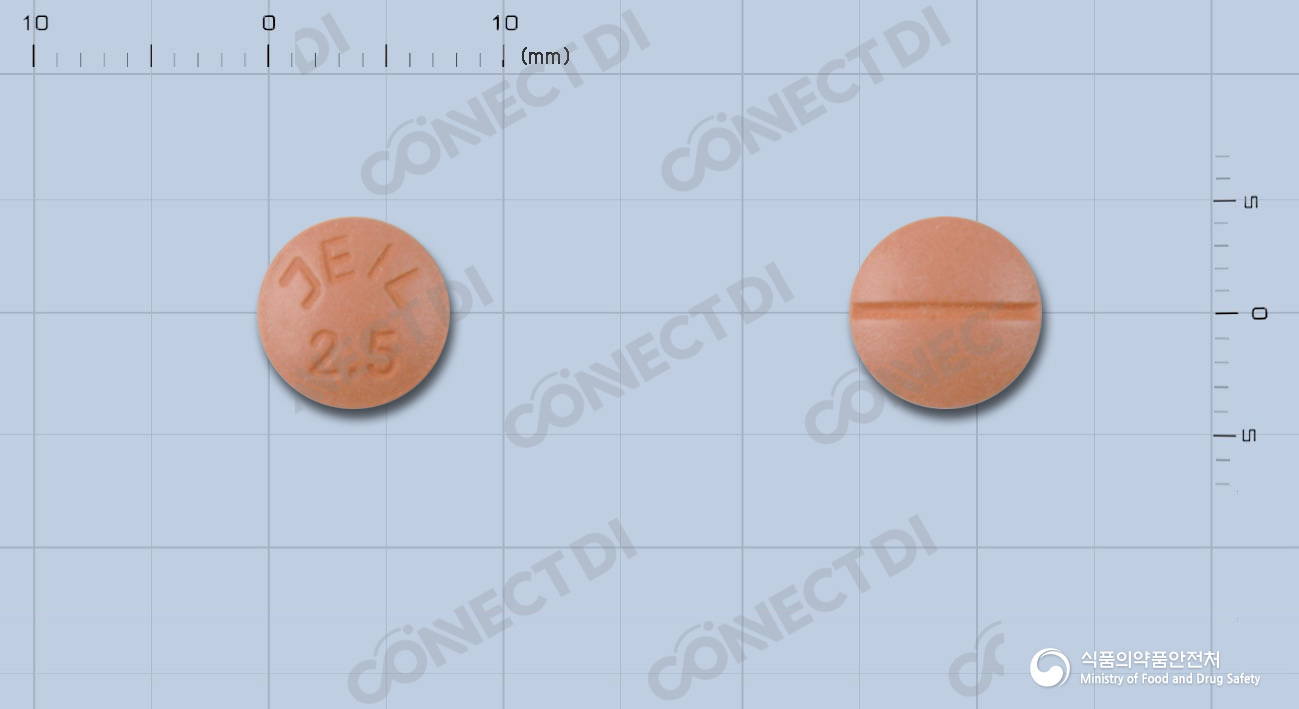 제일실라자프릴정 2.5mg