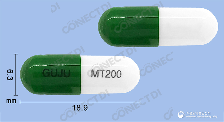 뮤텐캡슐 200mg