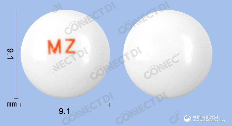 무스타진정 100mg (수출용)