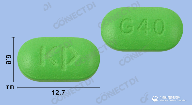 진맥톤정 40mg