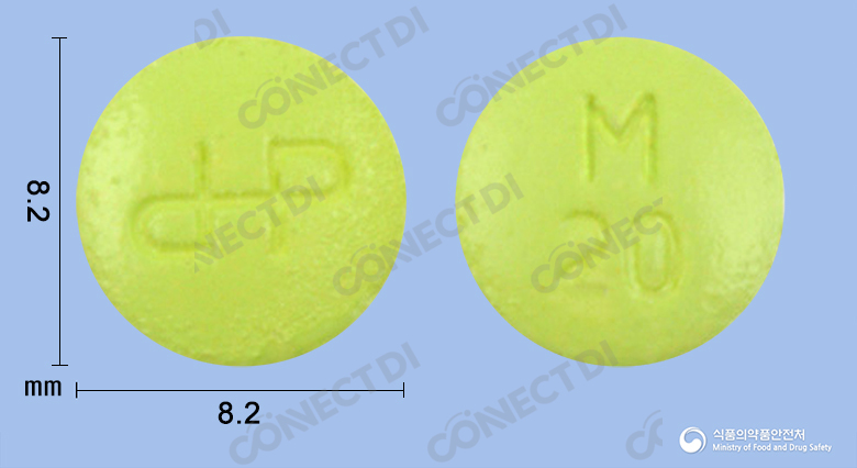 뮤리엘정 20mg (수출용)