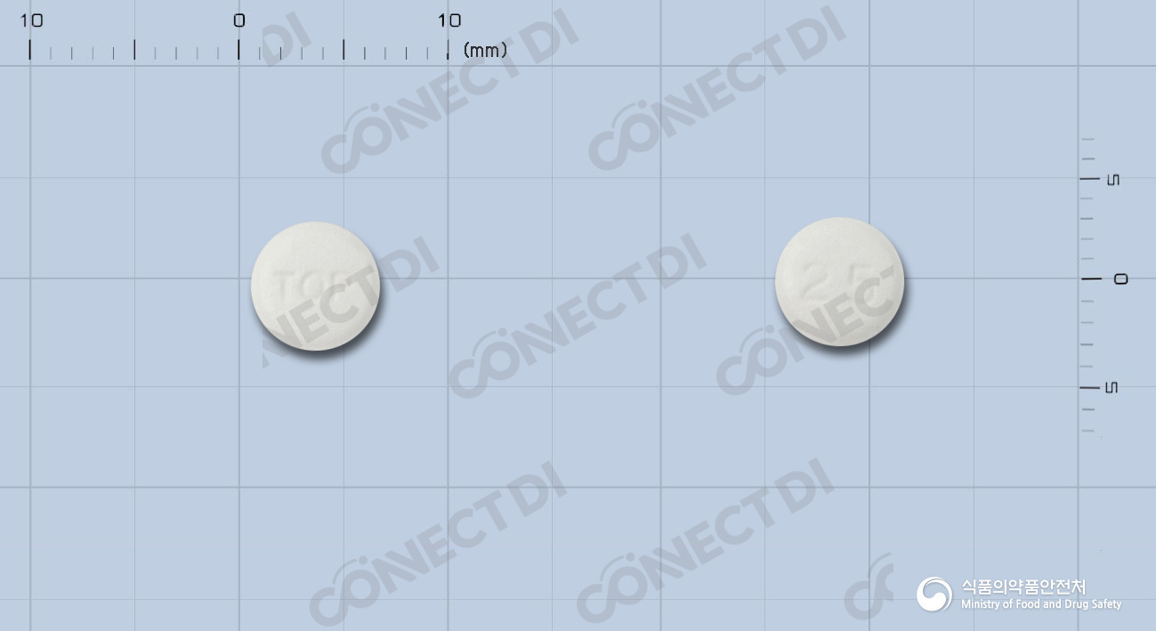토파맥스정 25mg