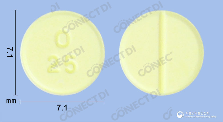 올페드린정 25mg