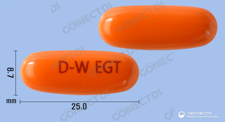 동화엘기톤연질캡슐 500mg