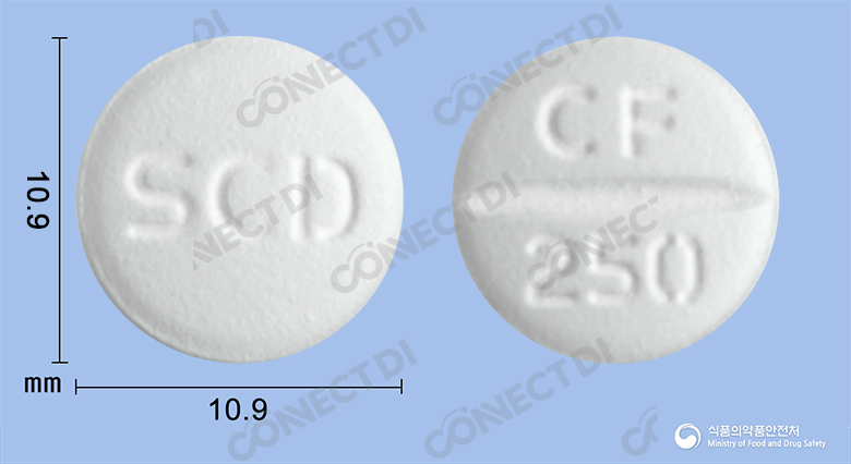 씨에프정 250mg