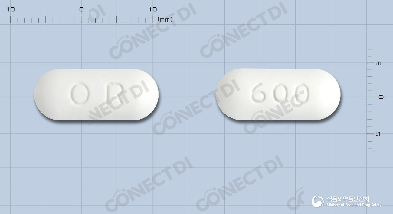 오르필서방정 600mg