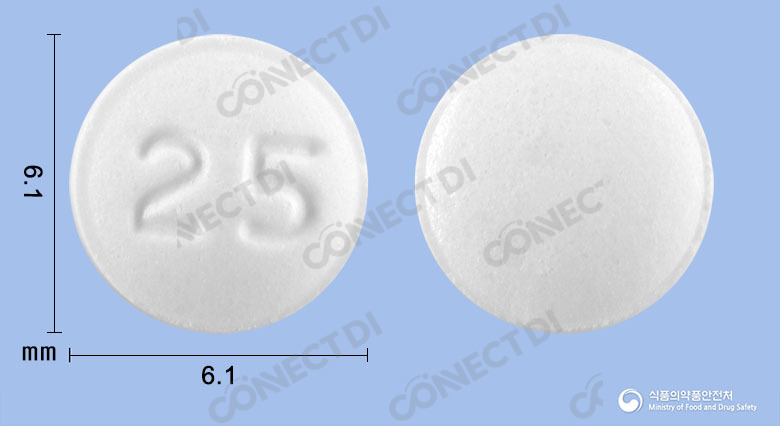 몬티딘정 25mg