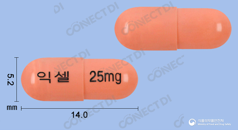 익셀캡슐 25mg