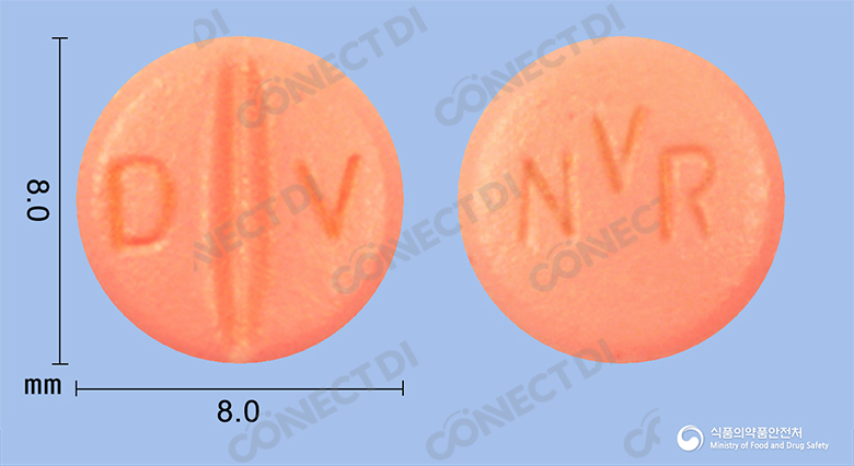 디오반필름코팅정 80mg