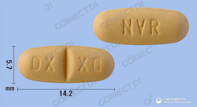 디오반필름코팅정 160mg