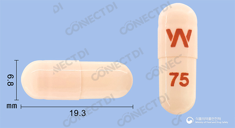이팩사엑스알서방캡슐 75mg