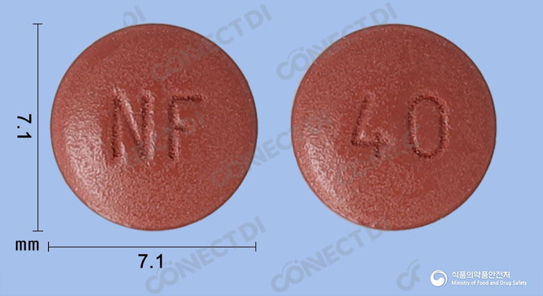 니페론씨알40서방정 40mg