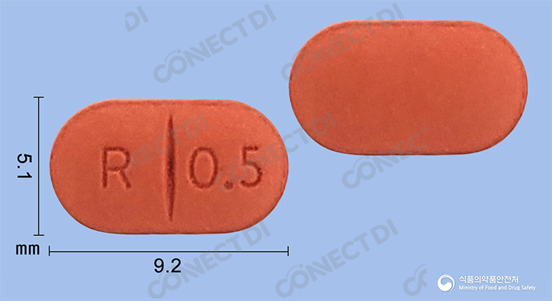리페리돈정 0.5mg