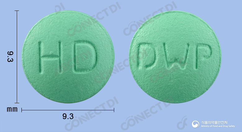 대원헤데라정 25mg