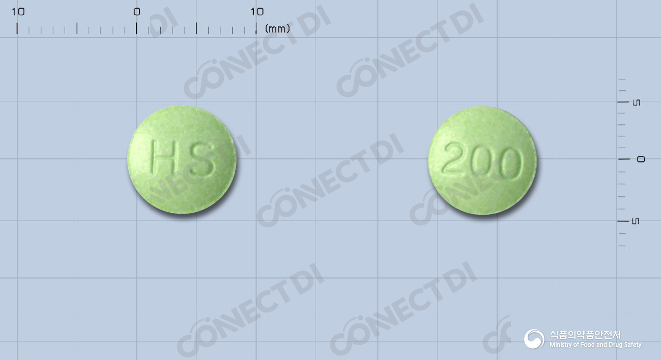 휴온스시메티딘정 200mg