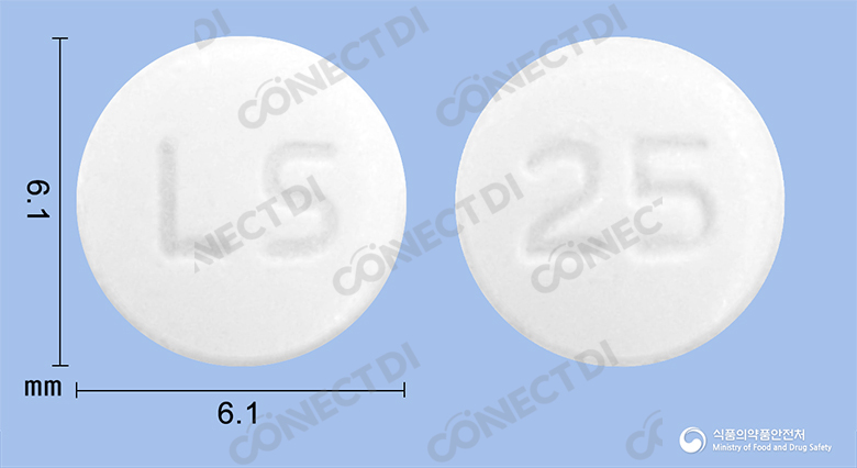 레보론정 25mg