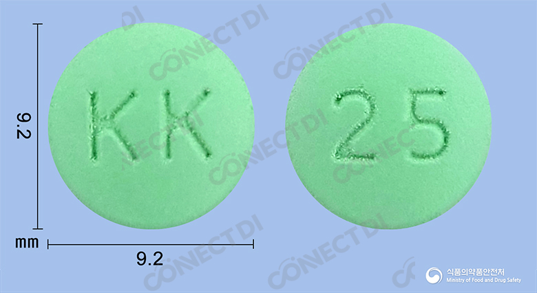 헤데코푸정 25mg