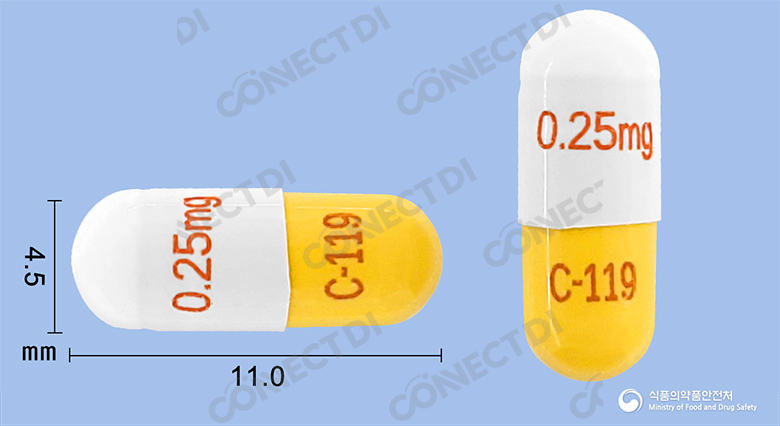 타크로벨캡슐 0.25mg