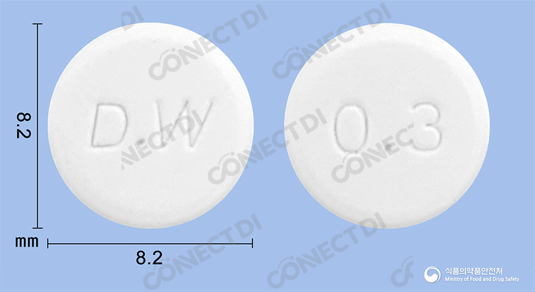 대웅보글리보스정 0.3mg